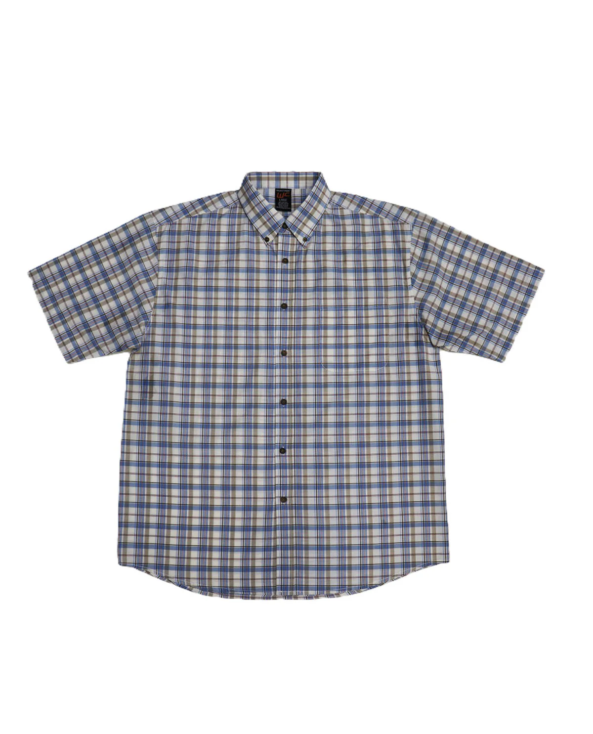 TRANSFER OUT 5/1 Walnut Creek Short Sleeve Plaid Top - Image 2