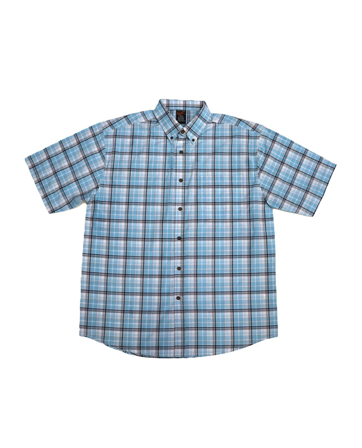 TRANSFER OUT 5/1 Walnut Creek Short Sleeve Plaid Top - Image 3