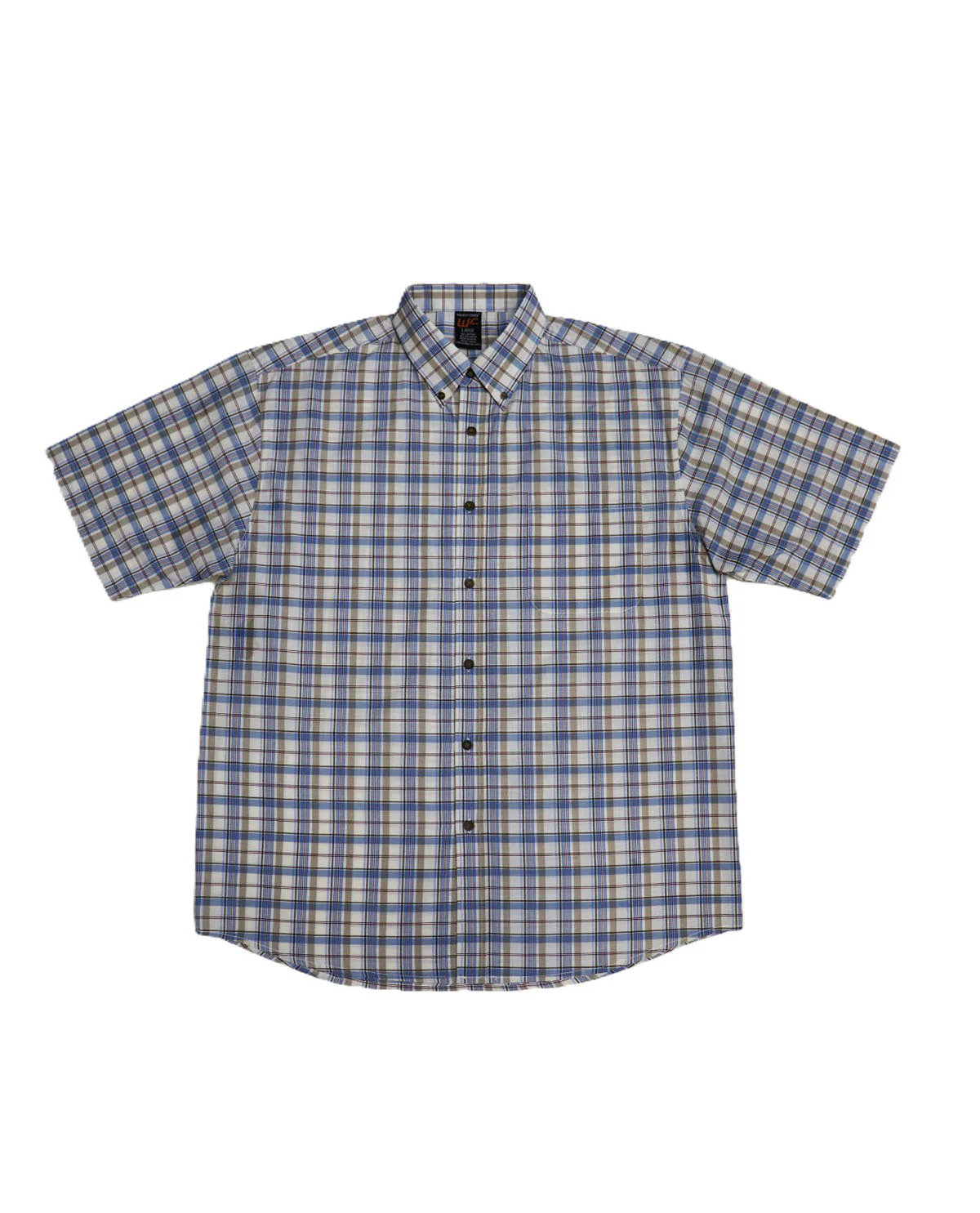 TRANSFER OUT 5/1 Walnut Creek Short Sleeve Plaid Top - Image 4