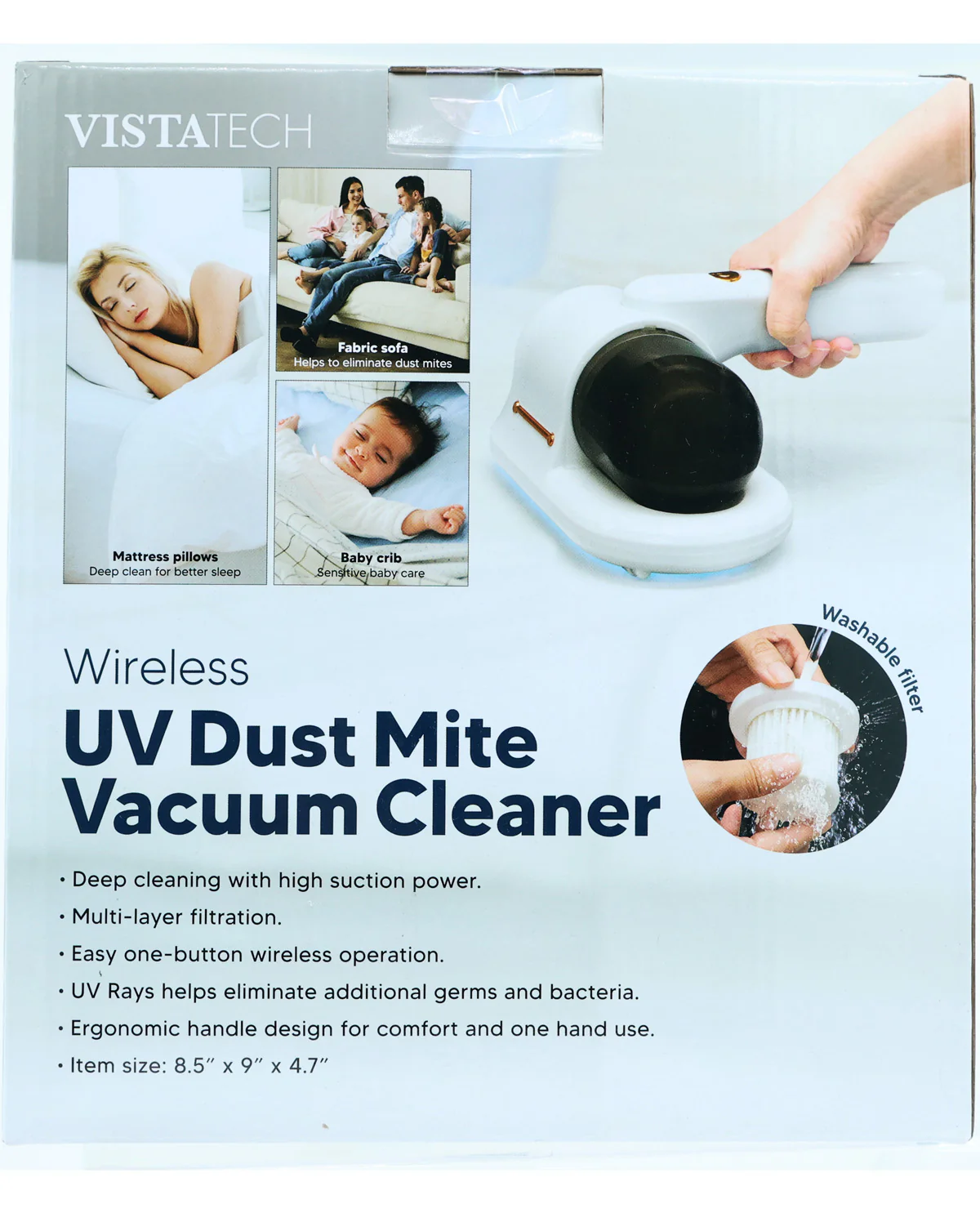 Wireless UV Dust Mite Vacuum Cleaner - Image 3