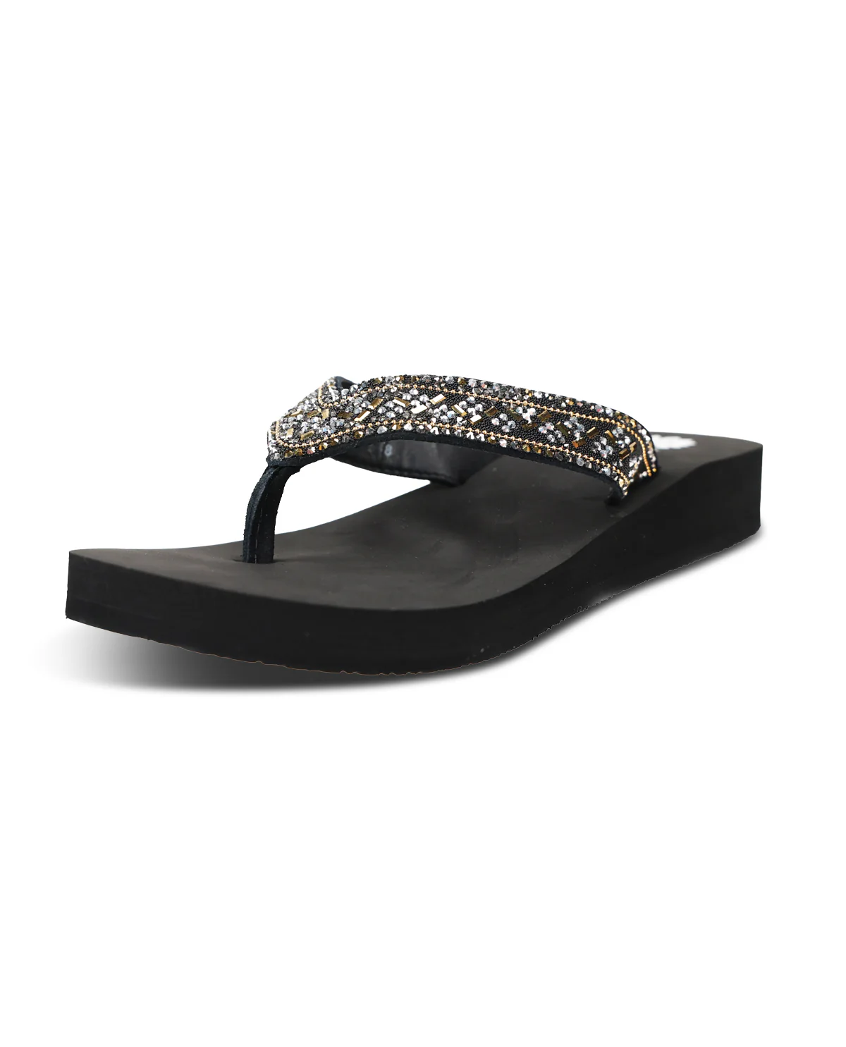 Yellow Box Junia Sandal Black Multi - Image 2